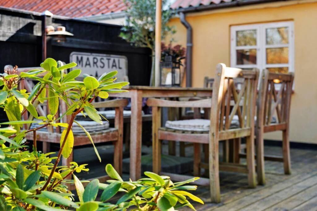Hyggeligt Gammelt Fiskerhus I Marstal Villa Kültér fotó